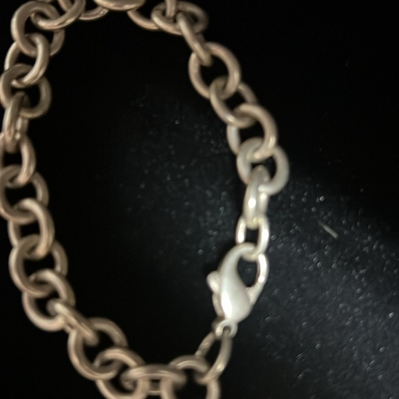 Tiffany and Company round tag charm bracelet - Picture 3 of 4